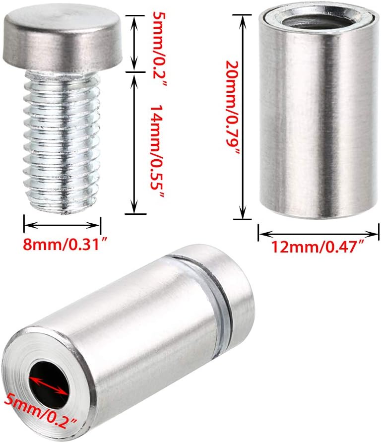 Small Standoff Hardware (4 Pack)