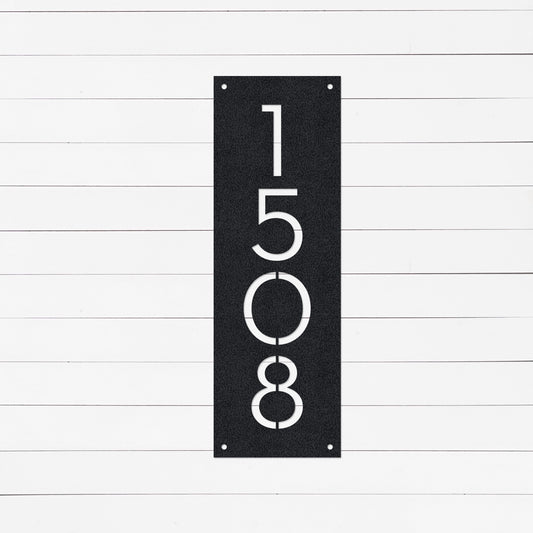 Custom Metal Address Sign | House Number Sign | House Address Sign | Address Plaque | Modern House Number Plaque | Street Number Sign