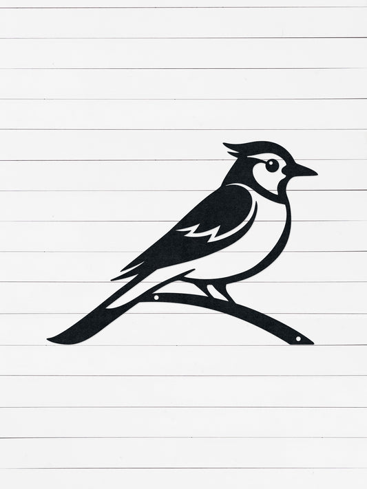 Blue Jay Wall Art | Blue Jays Decor | Bird Sign | Valentines Day Gift | Wall Decor | Farmhouse Decor | Wedding Decor | Metal Wall Art | Outdoor Decor | Metal Sign