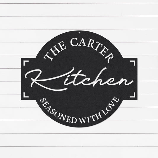 Personalized Kitchen Sign