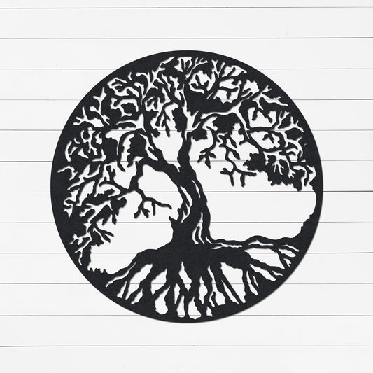 Tree of Life Sign | Tree Decor | Nature Decor | Wall Hanging | Outdoor Sign | Yard Signs | Metal Wall Decor | Metal Wall Art | Metal Sign