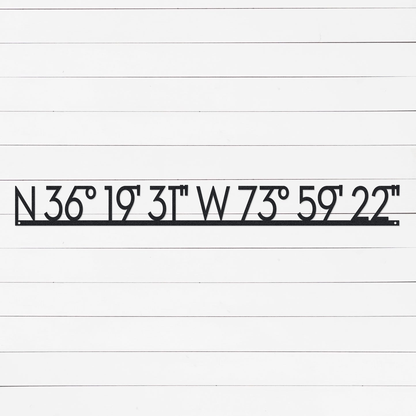 Latitude and Longitude Sign | Home Sweet Home Sign | Realtor Closing Gift | Housewarming Gift | New Home Gift | Metal Sign | Wall Art