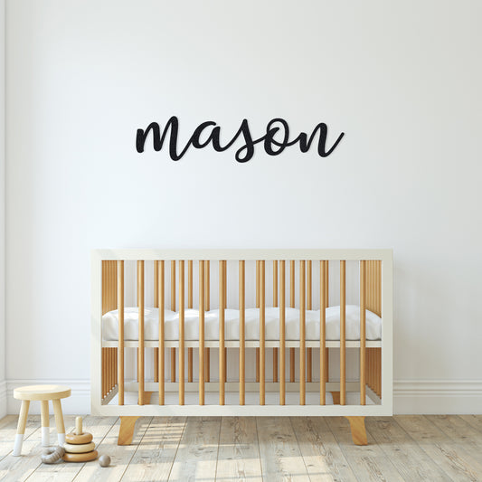 Custom Name Sign | Baby Name Sign | Nursery Name Sign | Metal Name Sign | Over Crib Sign | Nursery Wall Decor | Baby Shower Gift