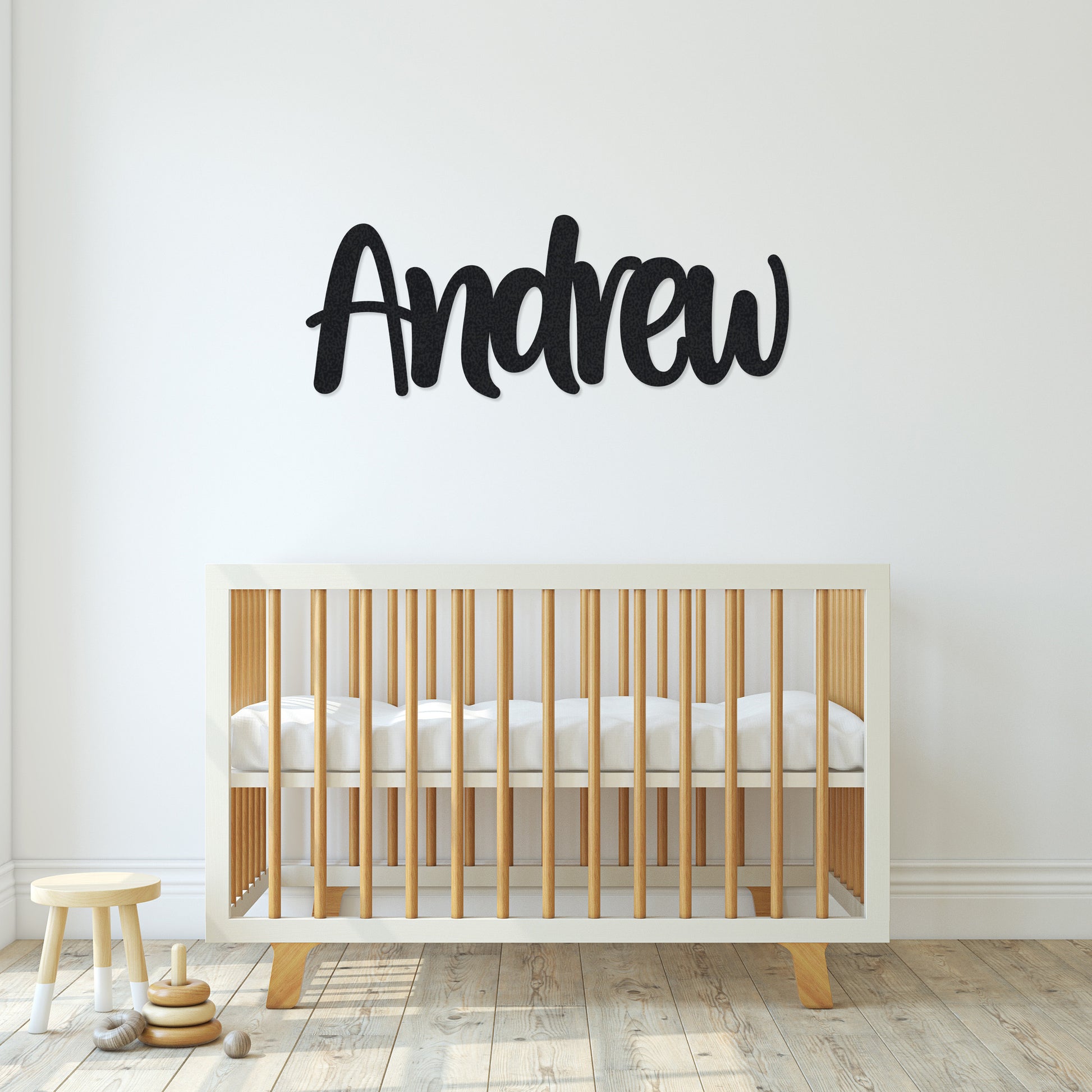 Personalized Name Sign | Custom Name Sign | Nursery Name Sign | Baby Name Sign | Metal Name Sign | Over Crib Sign | Baby Shower Gift | Nursery Wall Decor