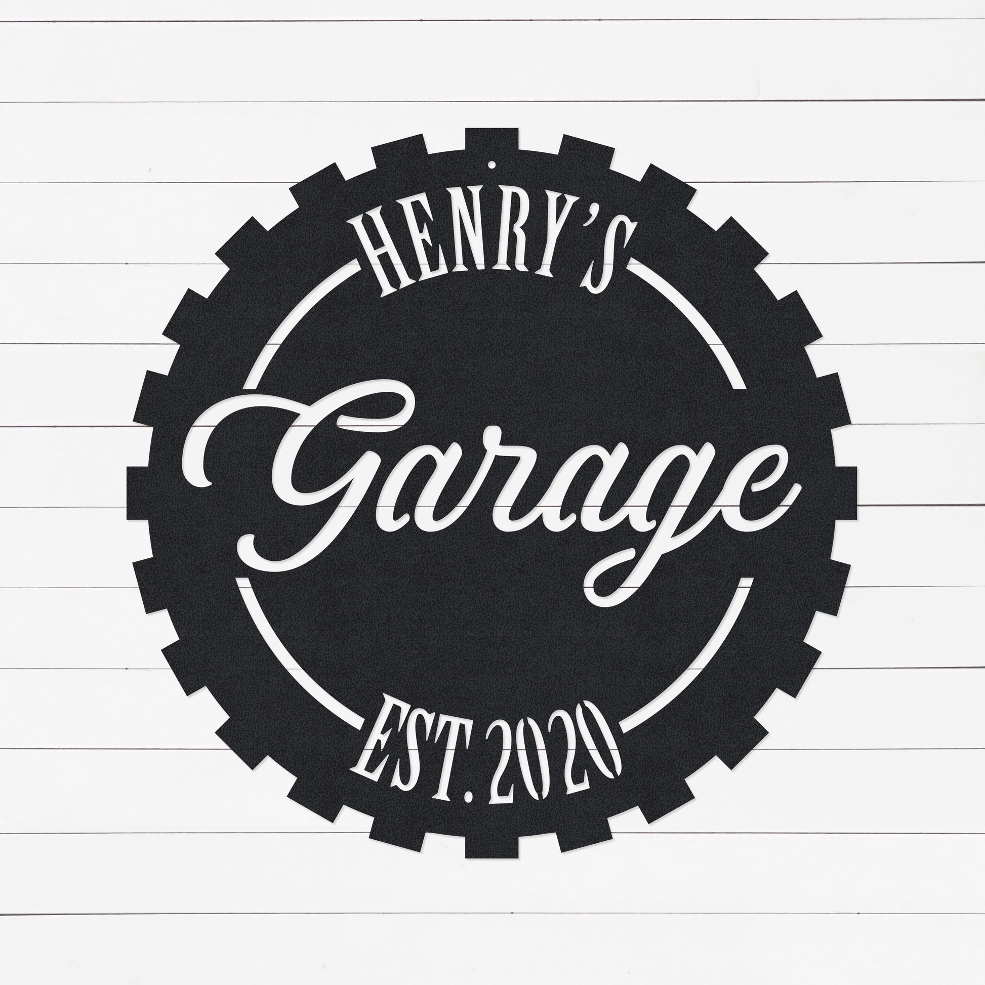 Custom Garage Sign | Gift For Car Lovers | Unique Fathers Day Gift | Birthday Gift For Dad | Man Cave Sign | Gifts for Dad | Metal Sign