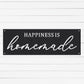 Happiness Is Homemade Sign | Home Sign | Rustic Wall Art | Farmhouse Decor | Metal Wall Art | House Decor | Happiness Sign | Metal Sign