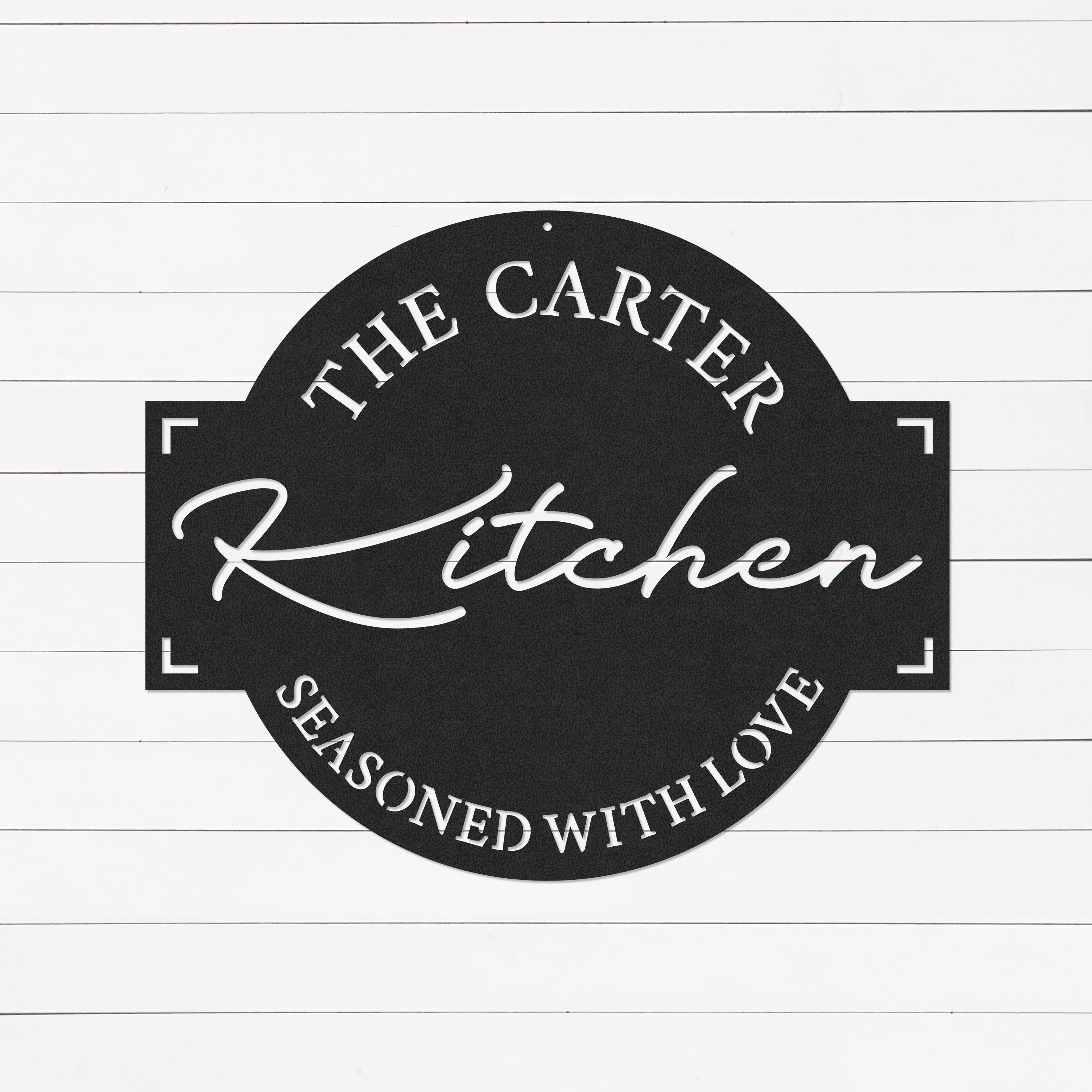 Kitchen Sign Rsa Personalized Kitchen Sign | Arclite Fabrication
