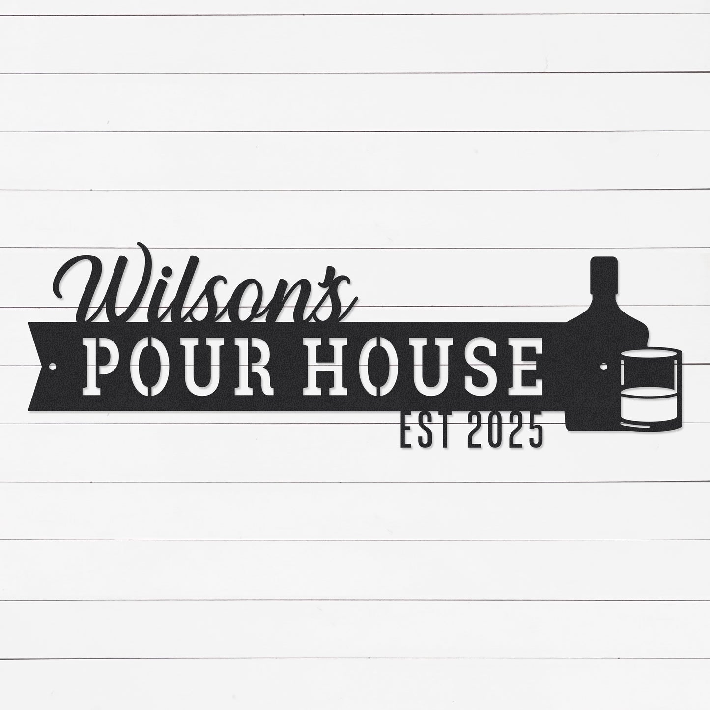 Custom Bar Sign | Home Bar Sign | Man Cave Sign | Personalized Bar Sign | Pub Sign | Metal Sign | Anniversary Gift | Gifts for Dad