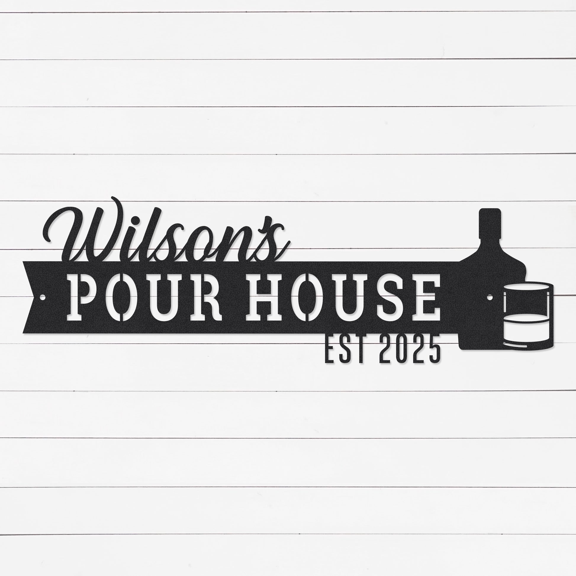 Custom Bar Sign | Home Bar Sign | Man Cave Sign | Personalized Bar Sign | Pub Sign | Metal Sign | Anniversary Gift | Gifts for Dad