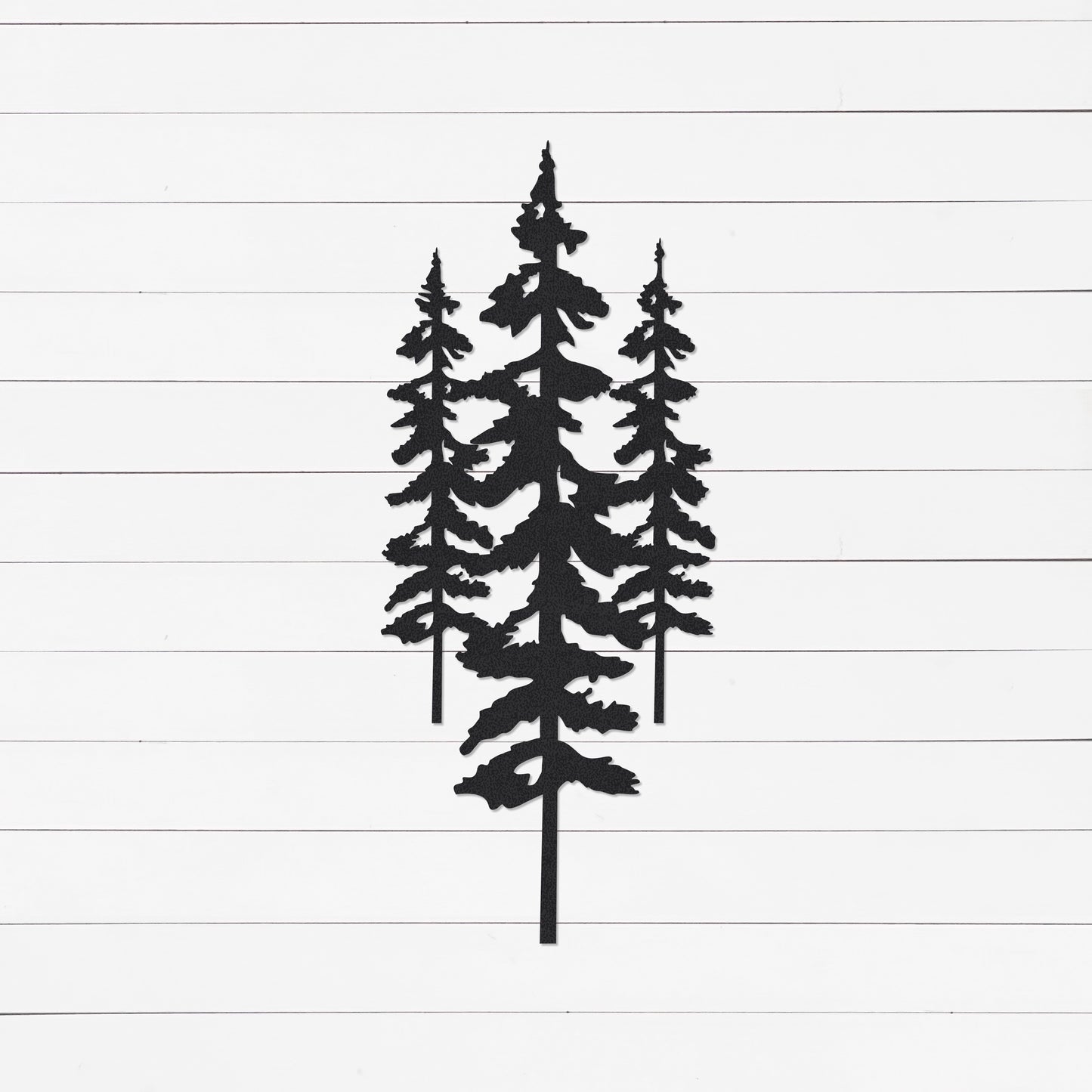 Pine Tree Sign | Pine Tree Wall Art | Cedar Tree Sign | Forest Decor | Forest Wall Art | Woodland Nursery Decor | Cabin Decor | Metal Sign