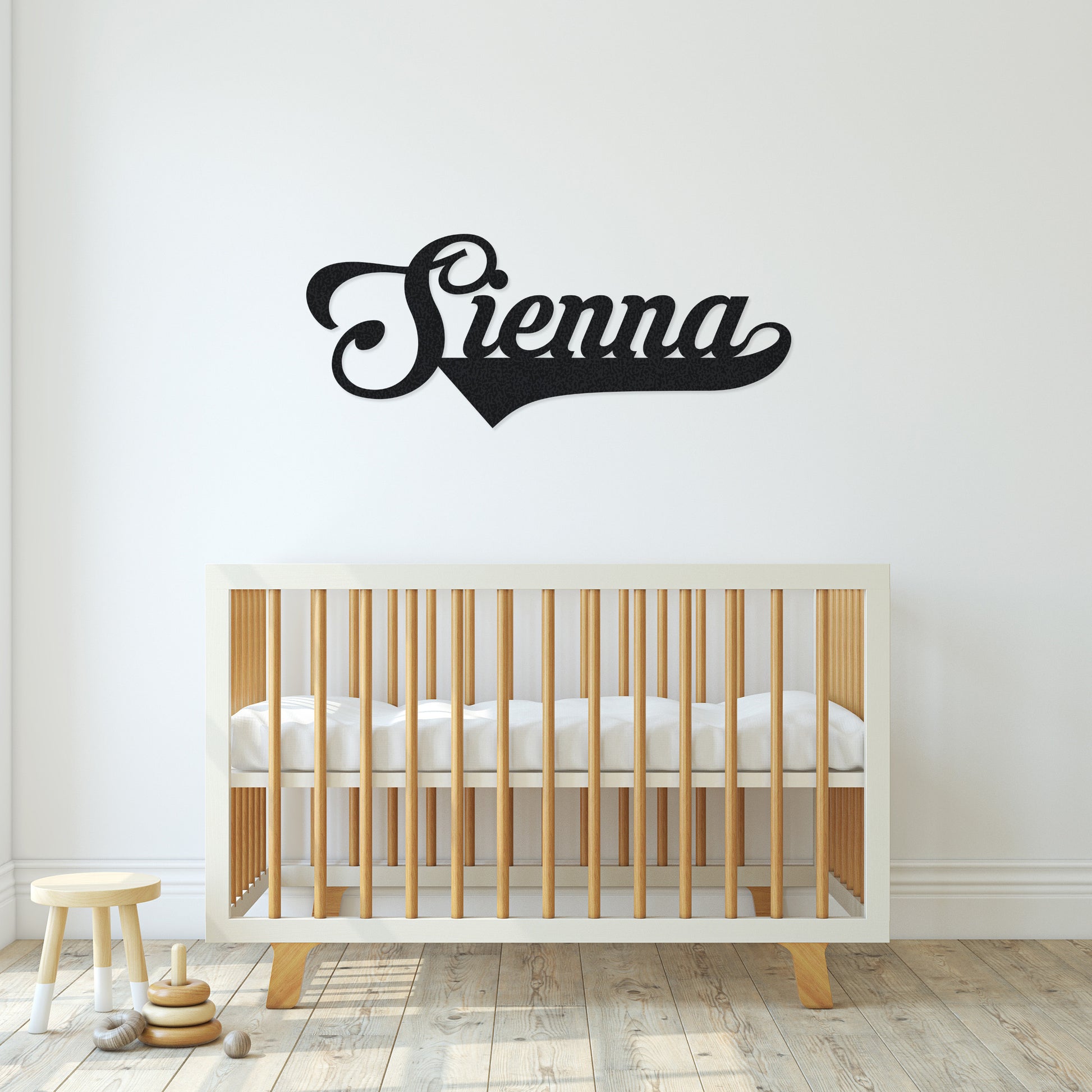 Custom Name Sign | Nursery Name Sign | Baby Name Sign | Metal Name Sign | Over Crib Sign | Baby Shower Gift | Nursery Wall Decor