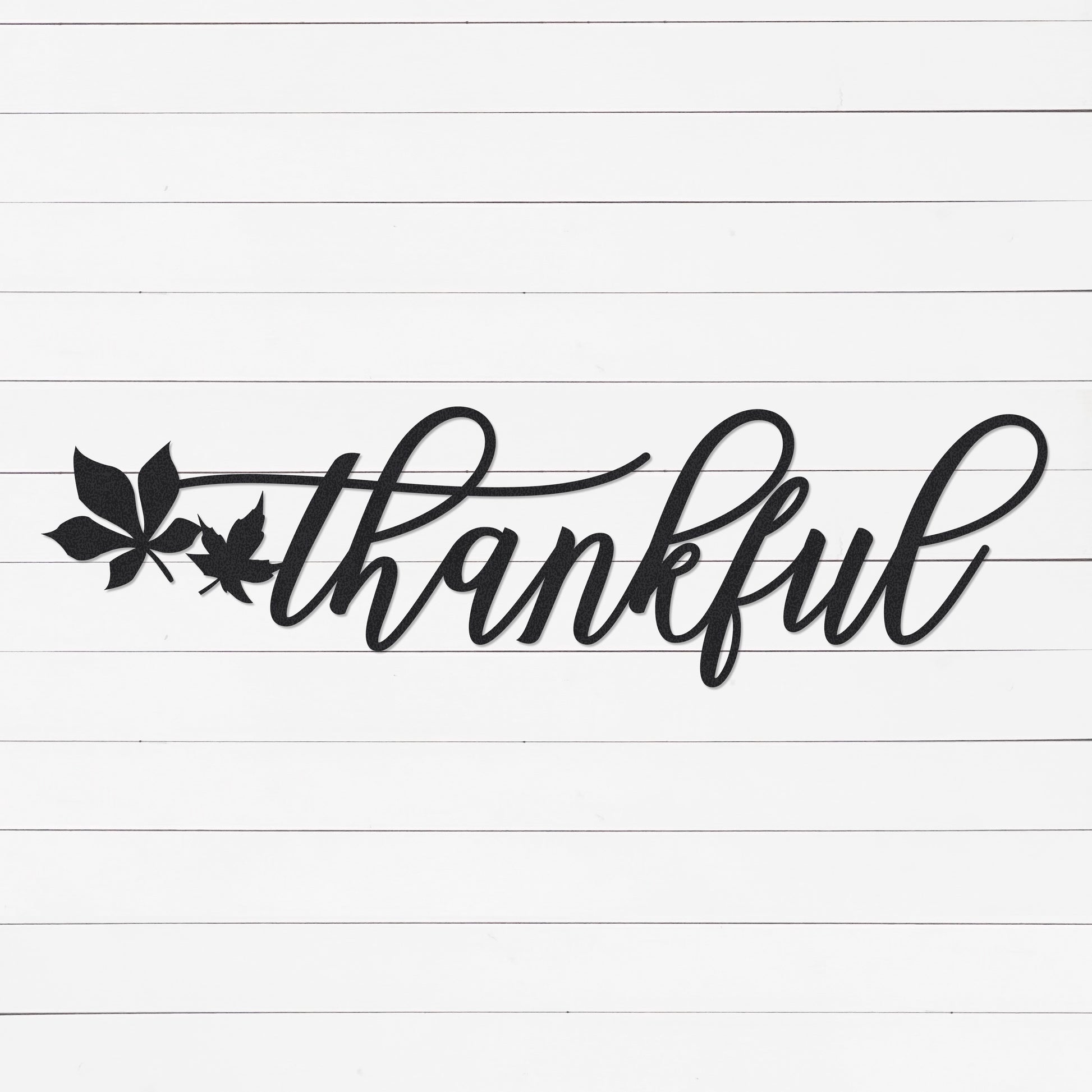 Thankful Sign | Outdoor Fall Decor | Front Porch Sign | Autumn Decor | Thanksgiving Decor | Fall Home Decor | Fall Porch Decor | Metal Sign