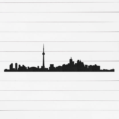 Toronto Sign | Skyline Sign | City Skyline Wall Art | Cityscape Wall Art | Metal Wall Art | Metal Wall Decor | Metal Decor | Metal Sign
