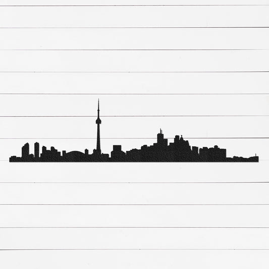 Toronto Sign | Skyline Sign | City Skyline Wall Art | Cityscape Wall Art | Metal Wall Art | Metal Wall Decor | Metal Decor | Metal Sign