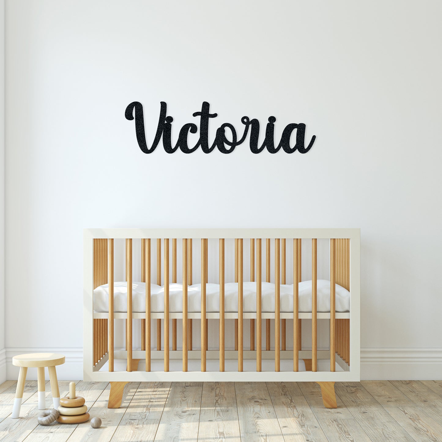 Custom Name Sign | Nursery Name Sign | Baby Name Sign | Metal Name Sign | Over Crib Sign | Baby Shower Gift | Nursery Wall Decor