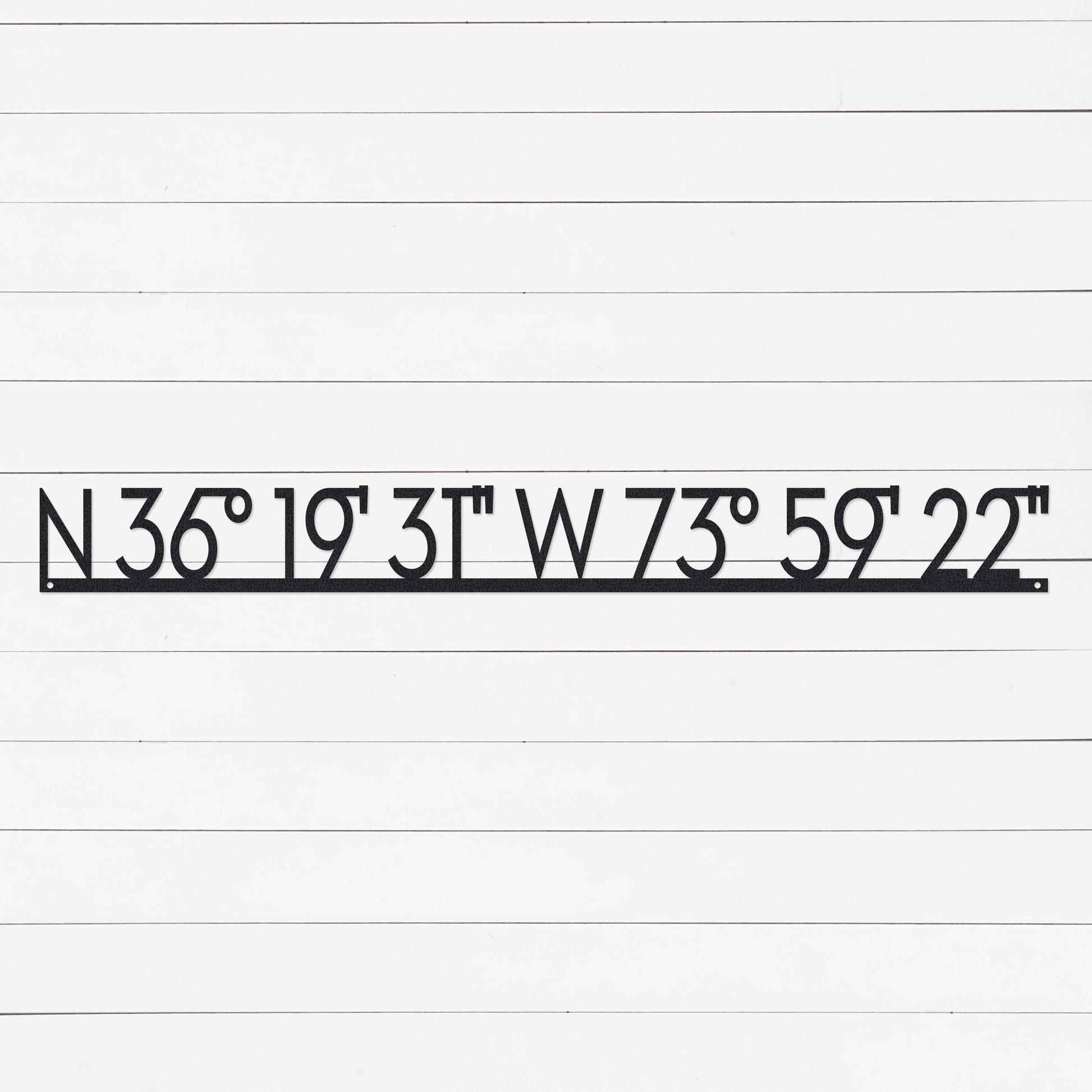 Latitude and Longitude Sign | Home Sweet Home Sign | Realtor Closing Gift | Housewarming Gift | New Home Gift | Metal Sign | Wall Art