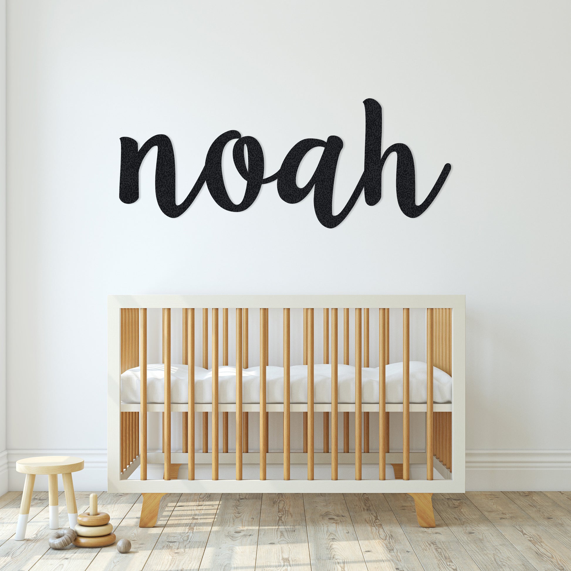 Personalized Name Sign | Baby Name Sign | Nursery Name Sign | Metal Name Sign | Over Crib Sign | Nursery Wall Decor | Baby Shower Gift