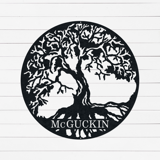 Custom Family Tree Sign | Mother's Day Gift | Family Tree With Names | Gifts For Mom | Christmas Gift Ideas For Mom | Wall Art | Metal Sign