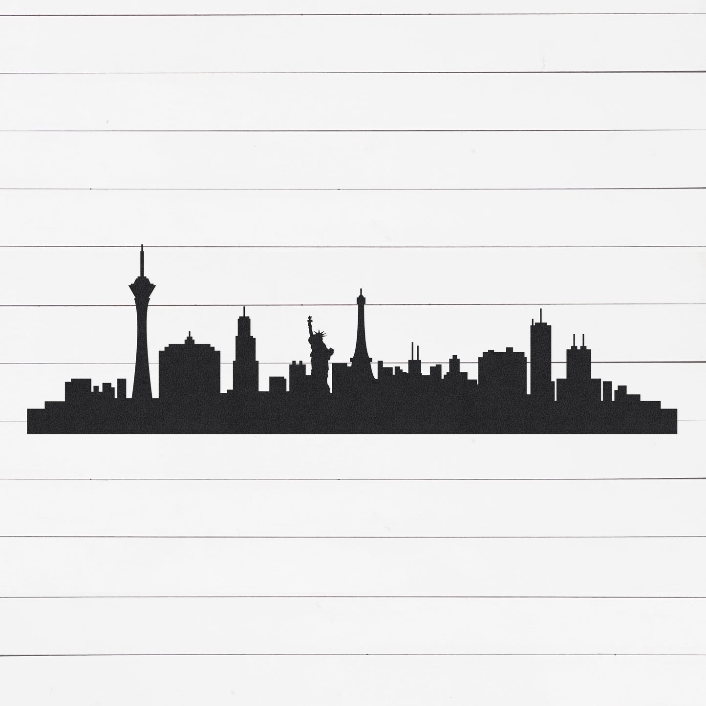 Las Vegas Skyline Wall Art | City Skyline Wall Art | Cityscape Wall Art | Metal Wall Art | Metal Wall Decor | Metal Decor