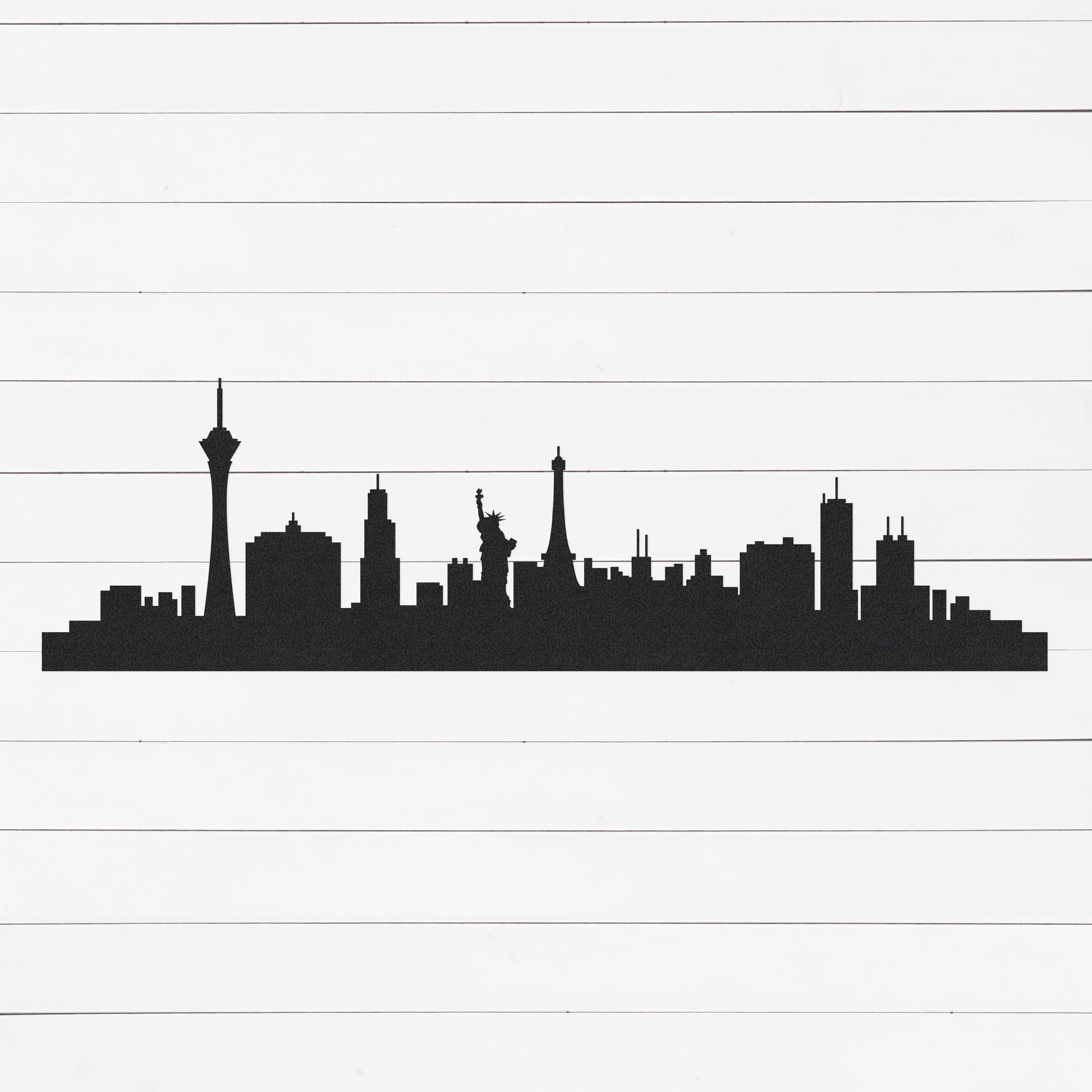 Las Vegas Skyline Wall Art | City Skyline Wall Art | Cityscape Wall Art | Metal Wall Art | Metal Wall Decor | Metal Decor