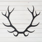 Deer Antler Sign | Hunting Decor | Log Cabin Decor | Cottage Decor | Rustic Decor | Nature Decor | Outdoor Sign | Deer Sign | Metal Sign