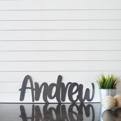 Personalized Name Sign | Custom Name Sign | Nursery Name Sign | Baby Name Sign | Metal Name Sign | Over Crib Sign | Baby Shower Gift | Nursery Wall Decor