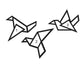 Origami Bird Sign Options