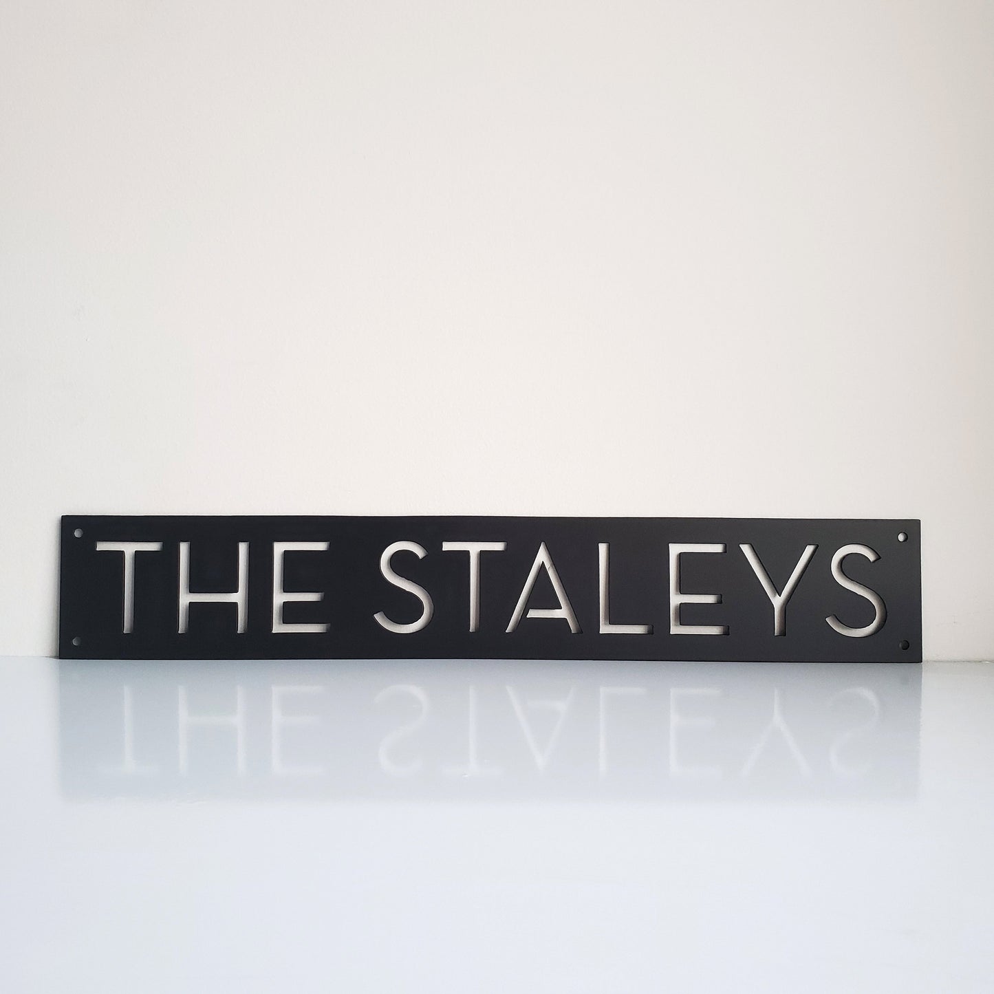 Personalized Family Name Sign | Last Name Sign | Family Established Sign | Wedding Gift | Year 6 Anniversary Gift | Metal Sign | Wall Art