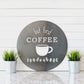 But First Coffee Sign | Coffee Sign | Coffee Bar Sign | Kitchen Sign | Metal Coffee Sign | Coffee Station Sign | Kitchen Decor | Metal Sign