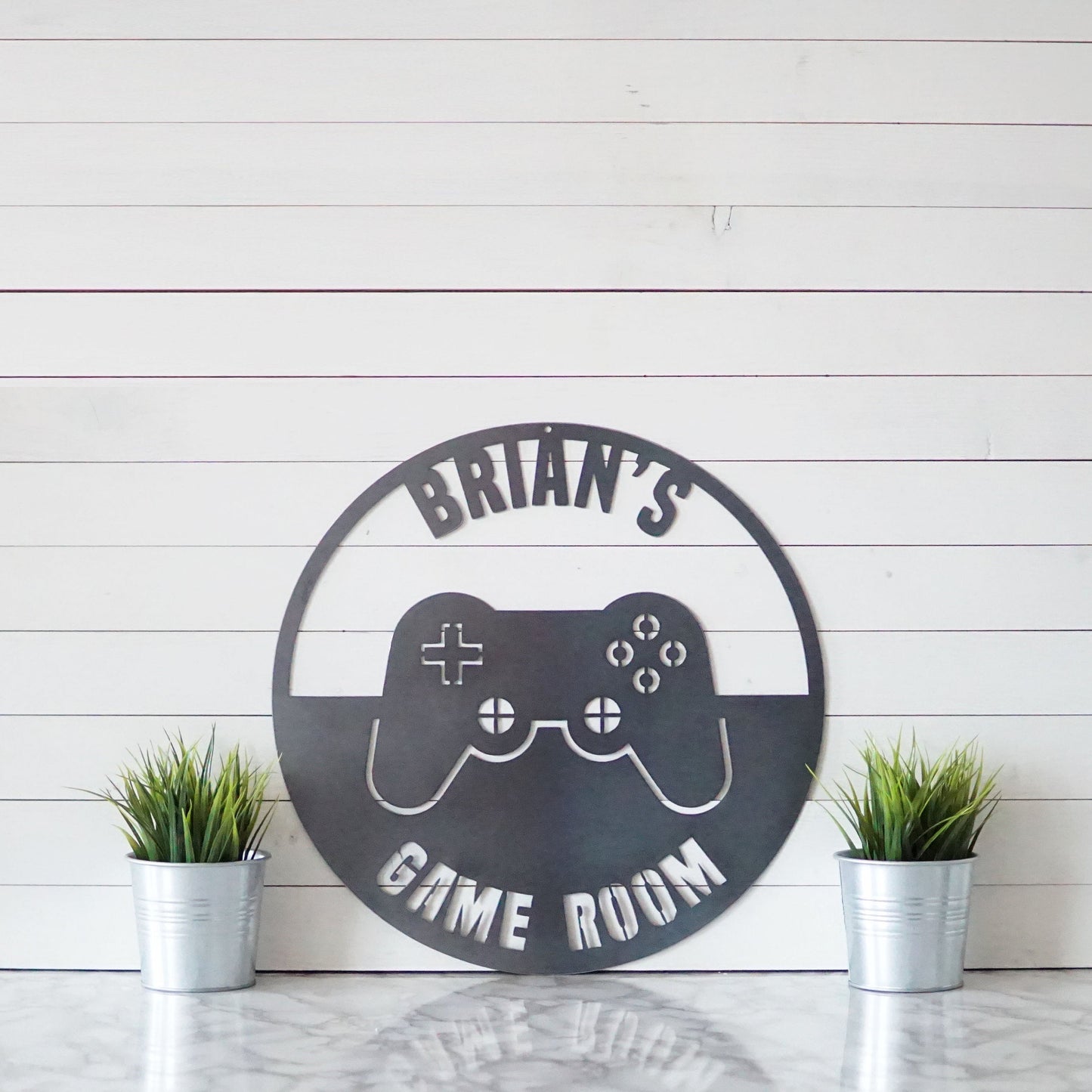 Custom Game Room Sign | Video Game Room Sign | Gamer Sign | Video Game Sign | Personalized Gift | Man Cave Sign | Metal Sign