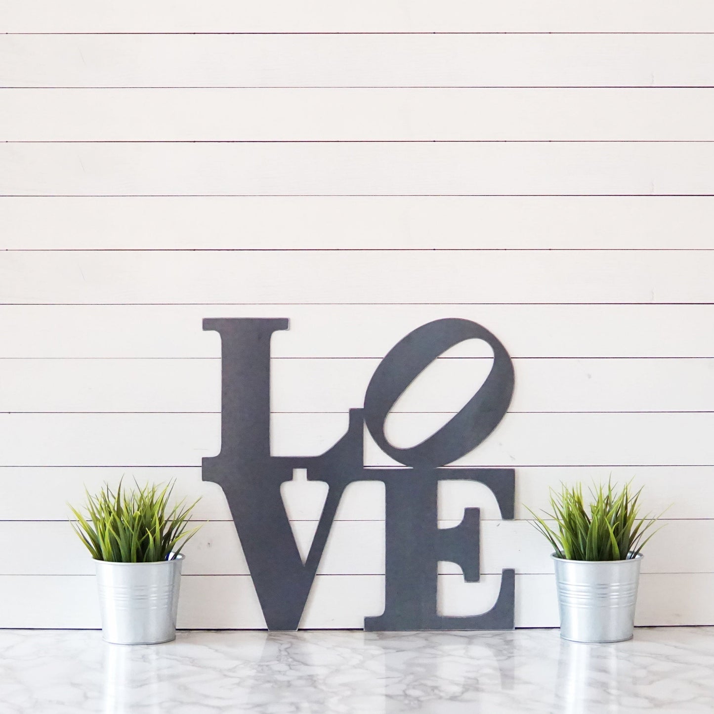 Love Sign | Valentines Day Gift | Wall Decor | Room Decor | Farmhouse Decor | Wedding Decor | Metal Wall Art | Outdoor Decor | Metal Sign